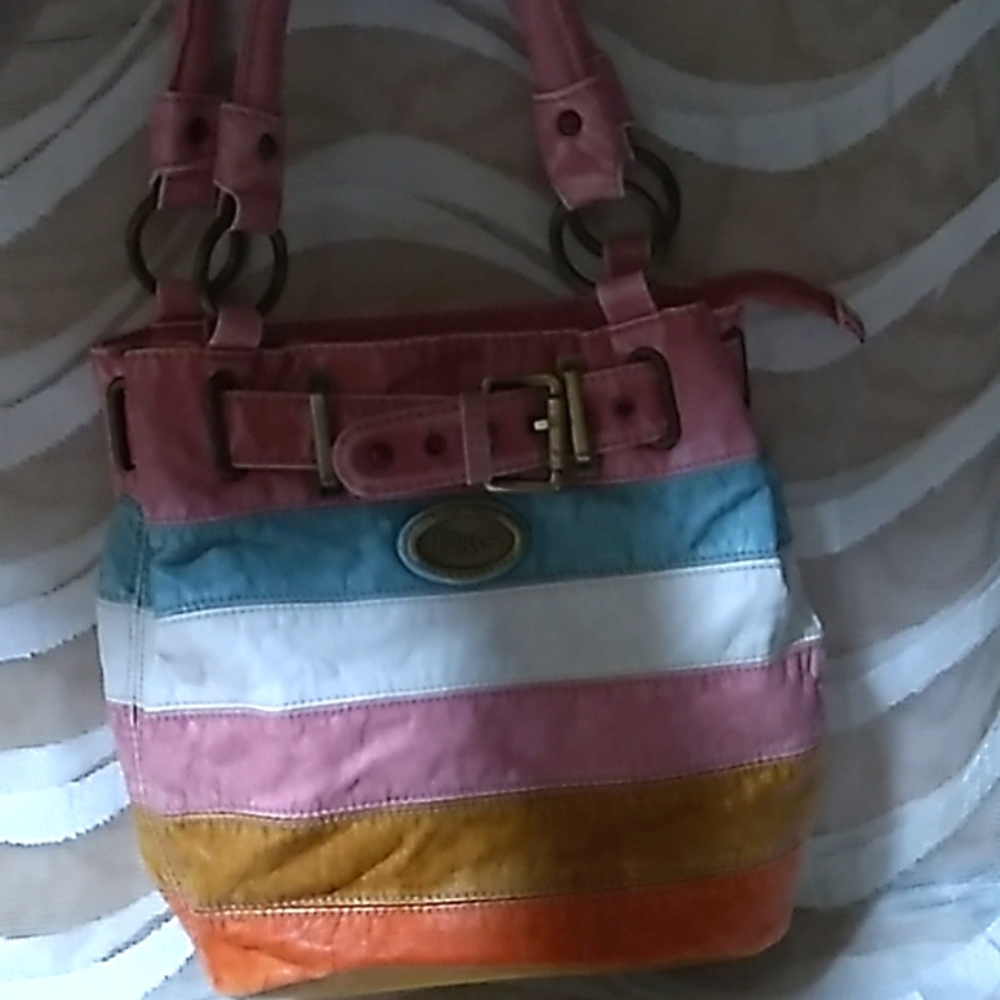 Beautiful Colour Block Purse